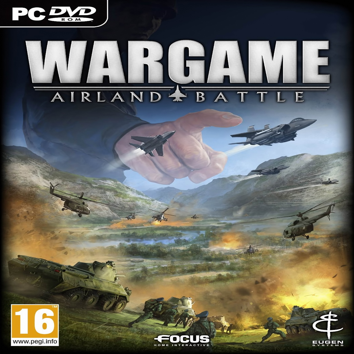 Wargame: AirLand Battle  - predn CD obal