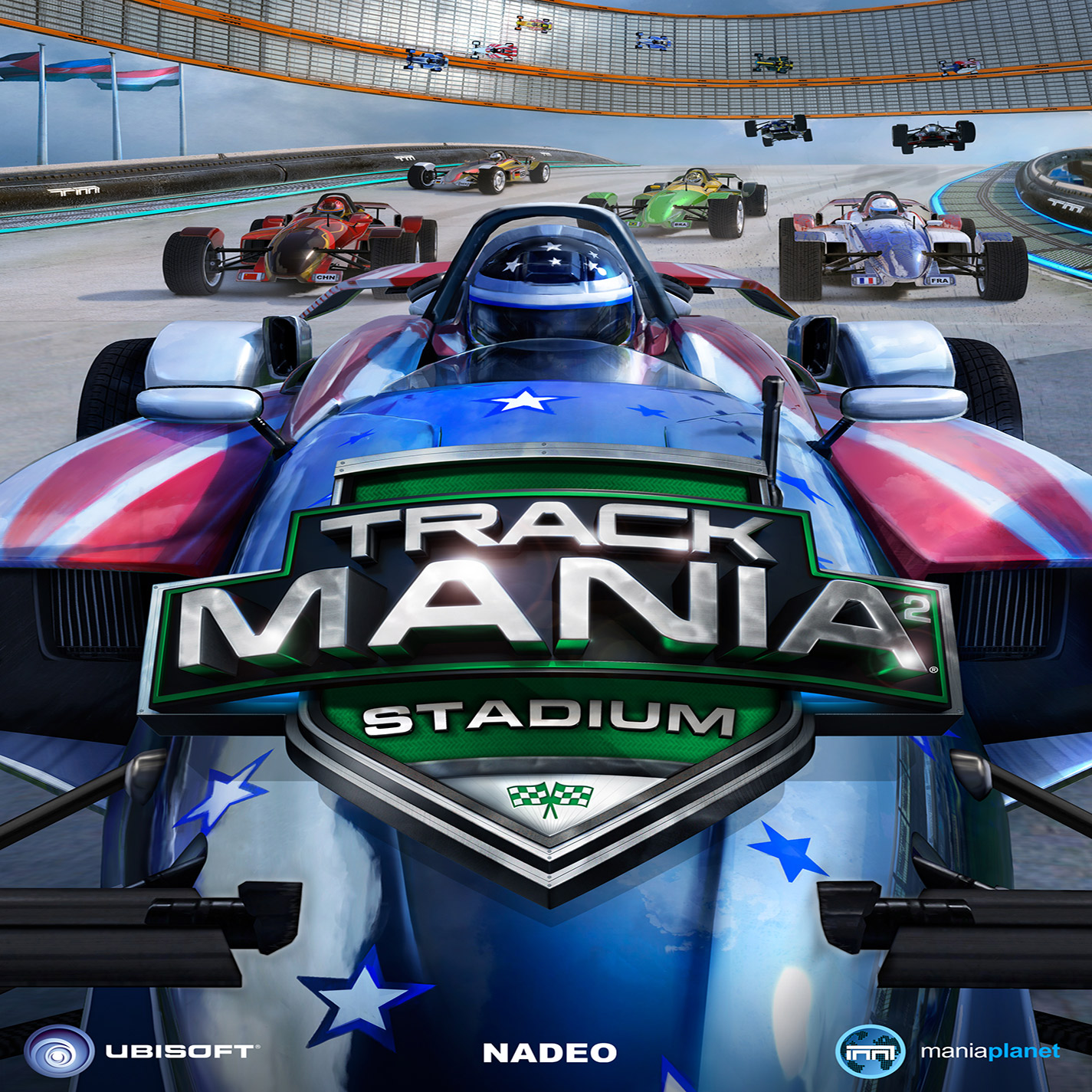 TrackMania 2: Stadium - predn CD obal 2