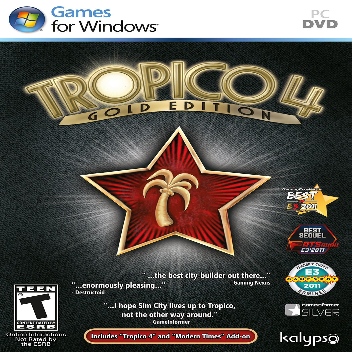 Tropico 4: Gold Edition - predn CD obal