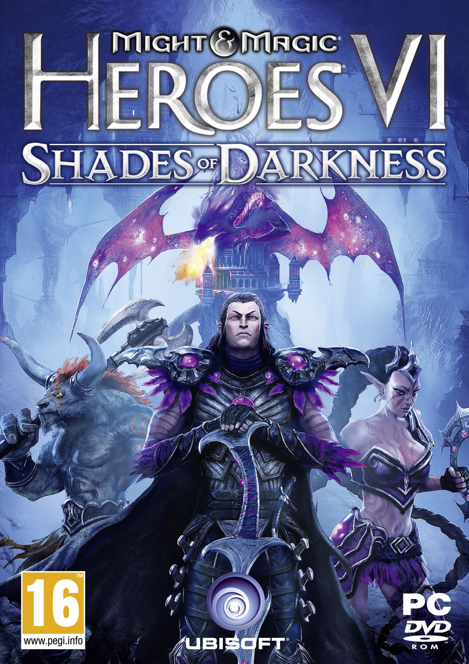 Might & Magic Heroes VI: Shades of Darkness - predn DVD obal