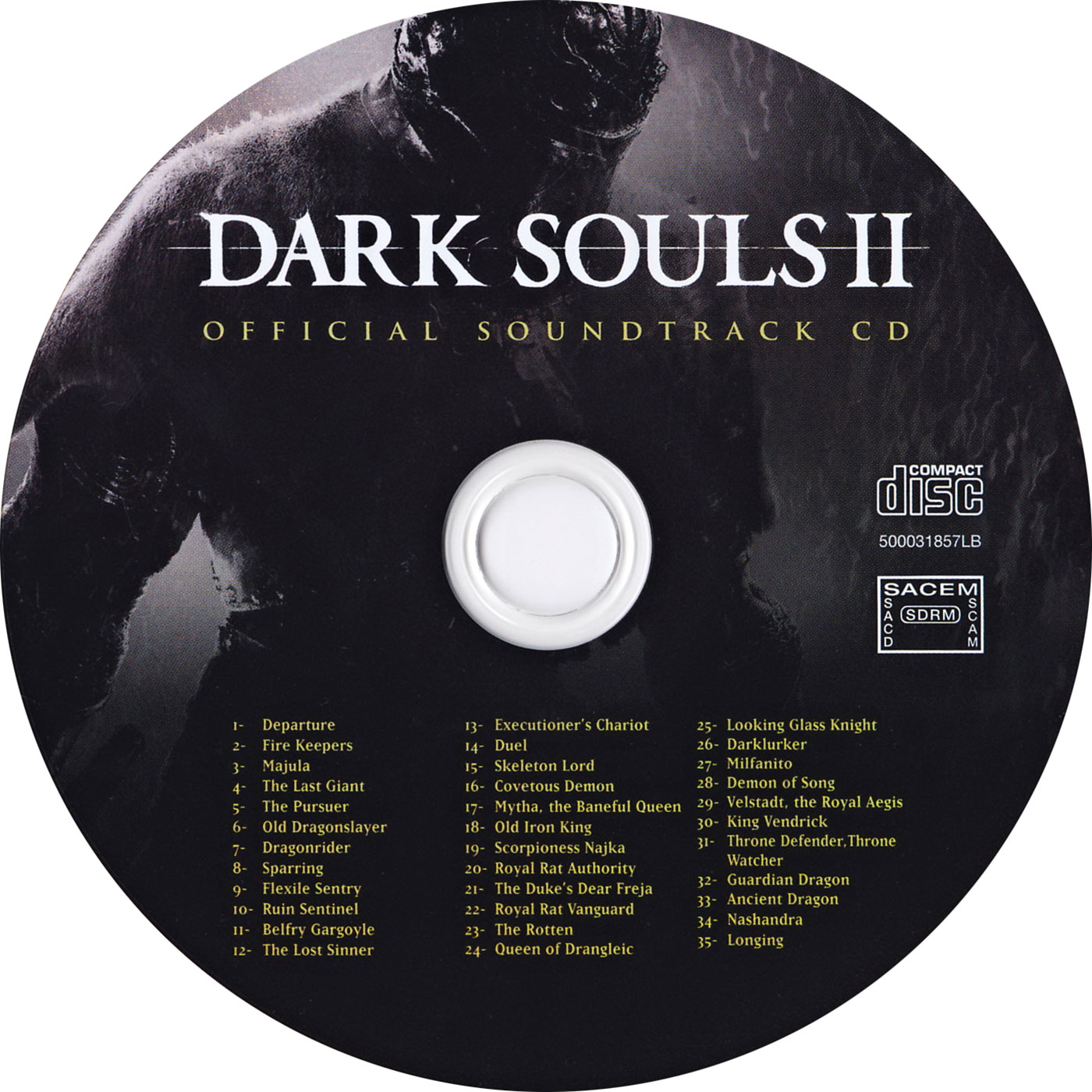 Dark Souls II - CD obal 3