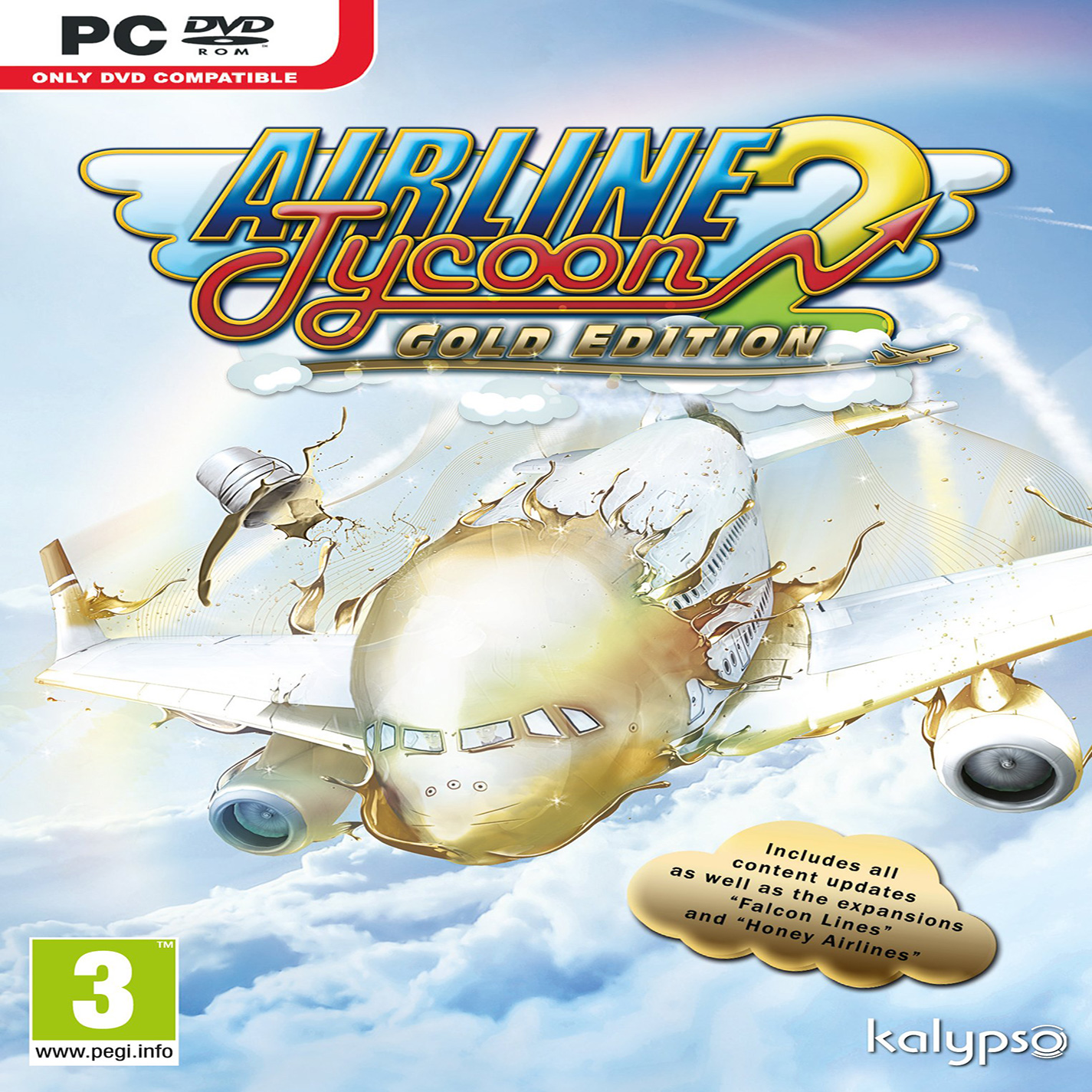 Airline Tycoon 2: Gold Edition - predn CD obal