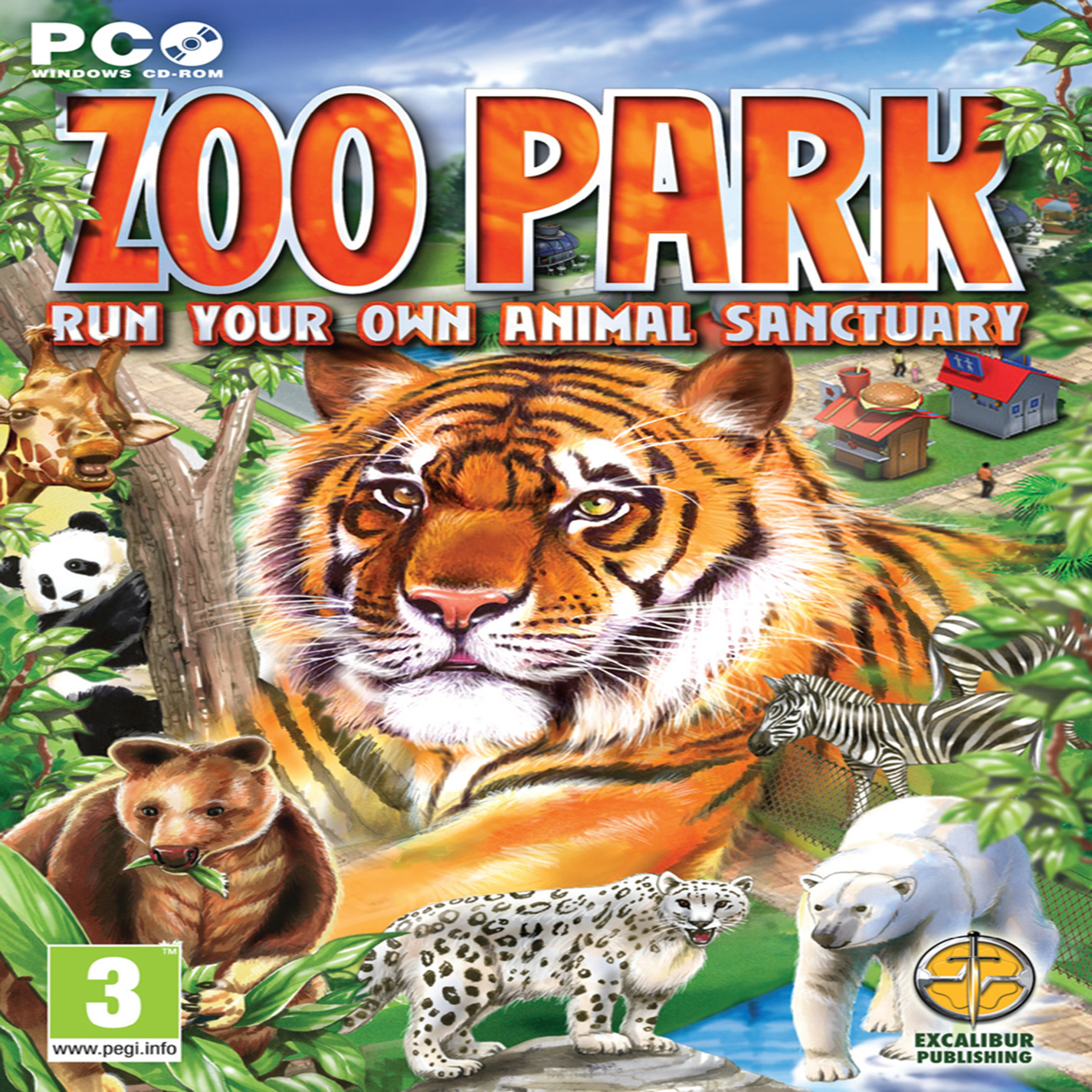 Zoo Park: Run Your Own Animal Sanctuary - predn CD obal