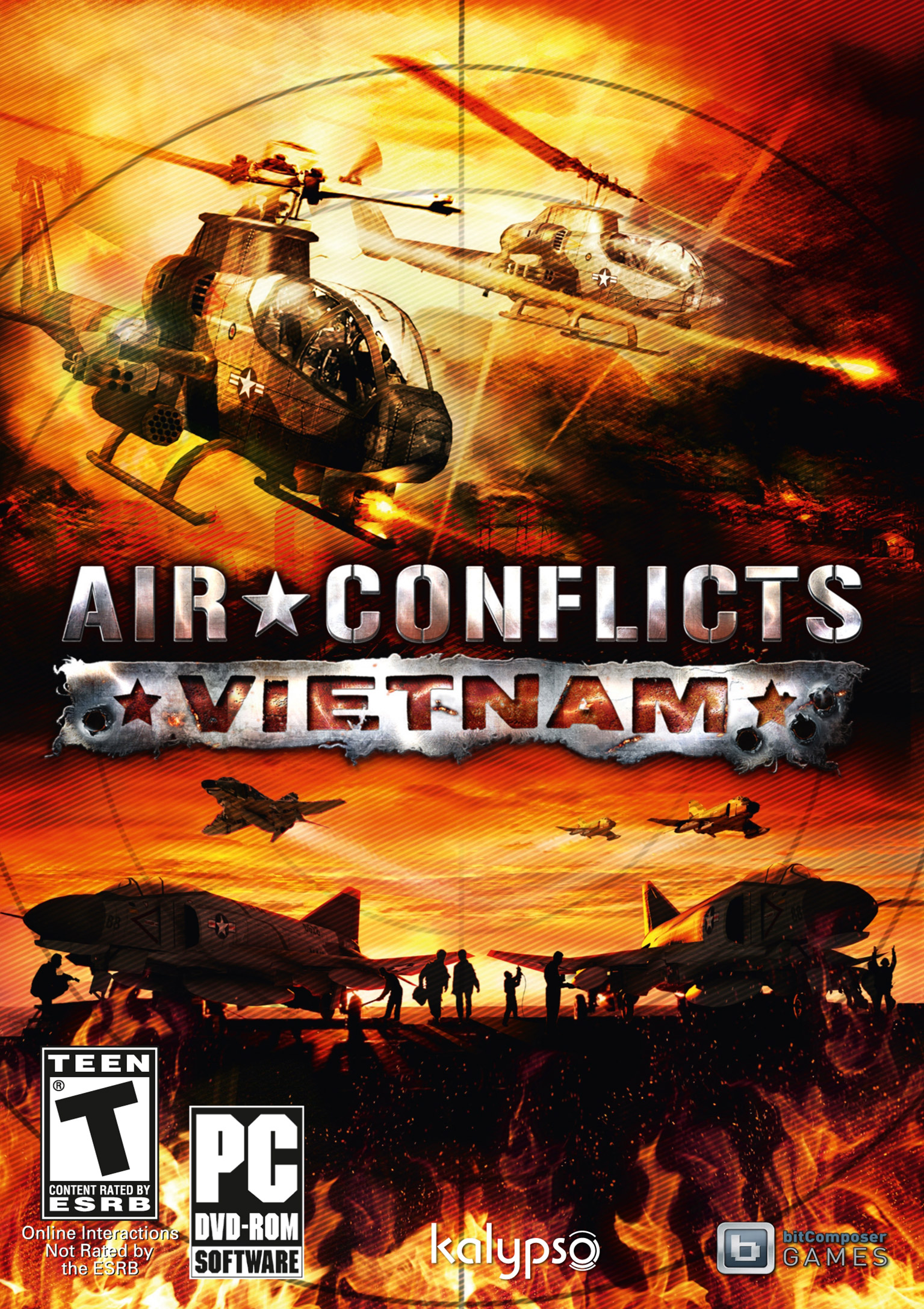 Air Conflicts: Vietnam - predn DVD obal