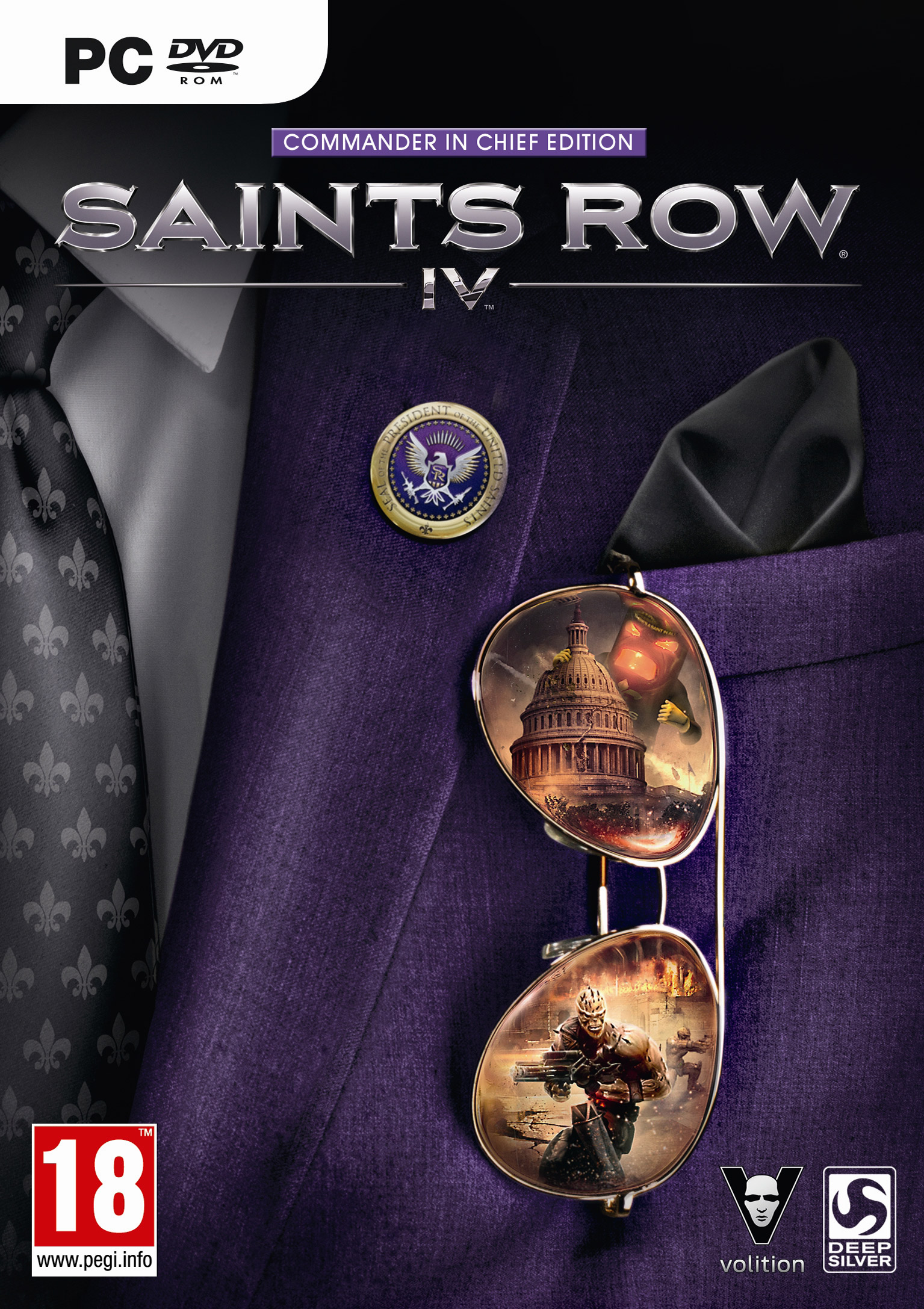 Saints Row IV - predn DVD obal