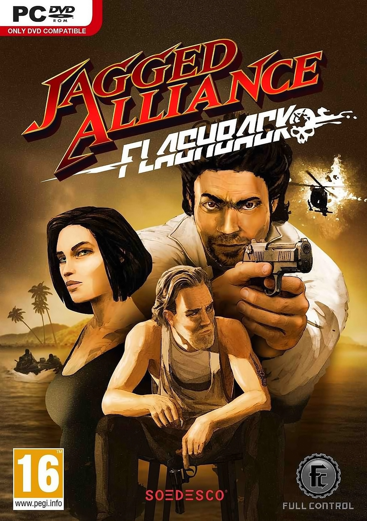 Jagged Alliance: Flashback - predn DVD obal