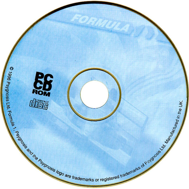 Formula 1 - CD obal