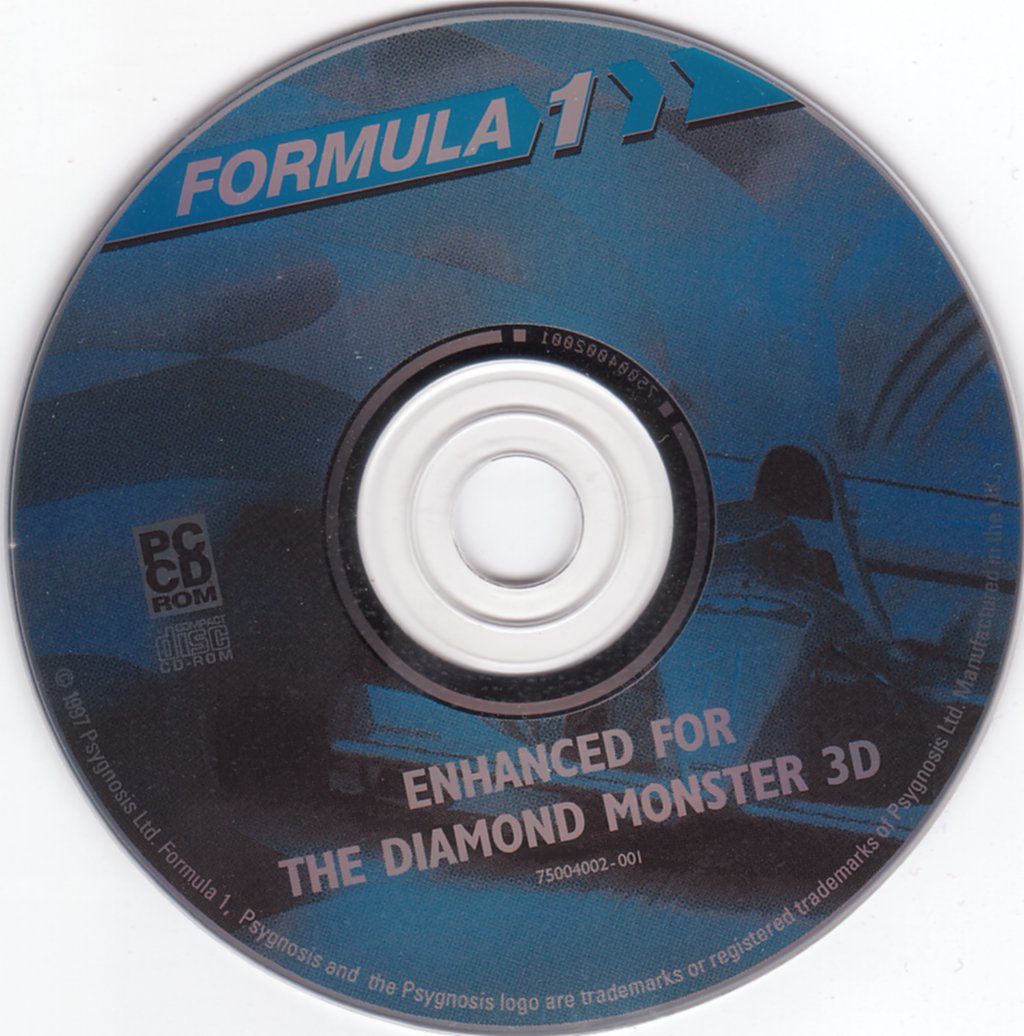 Formula 1 (Diamond Monster 3D Bundle Version) - CD obal