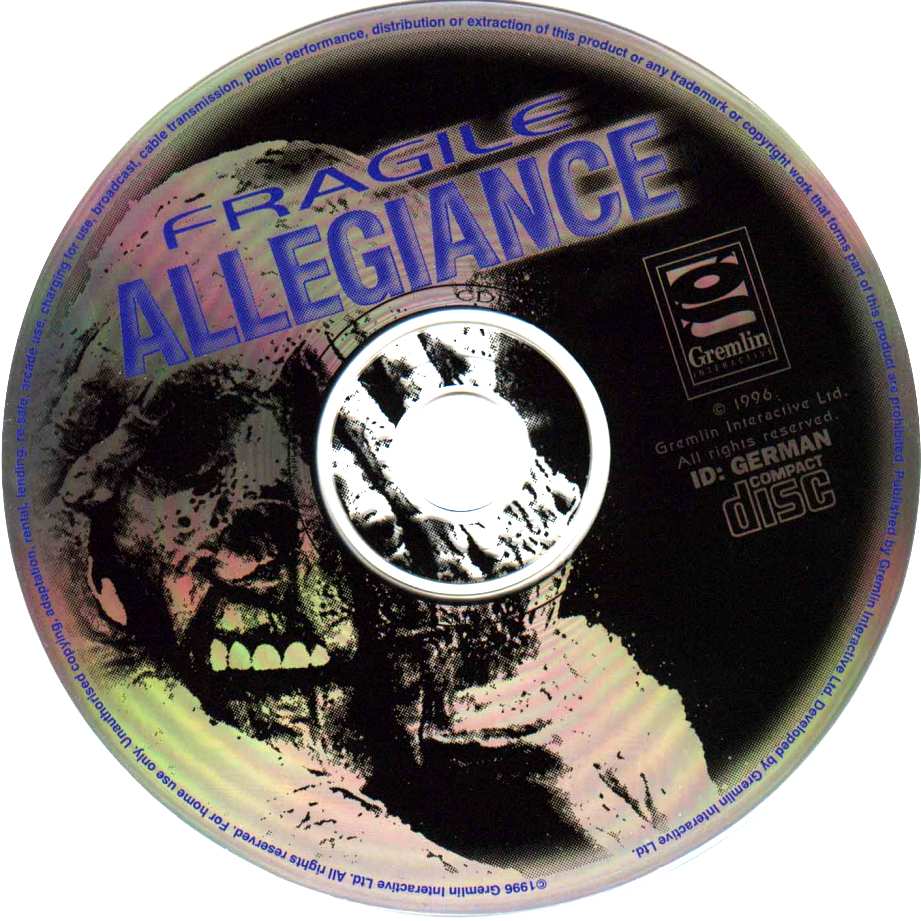 Fragile Allegiance - CD obal