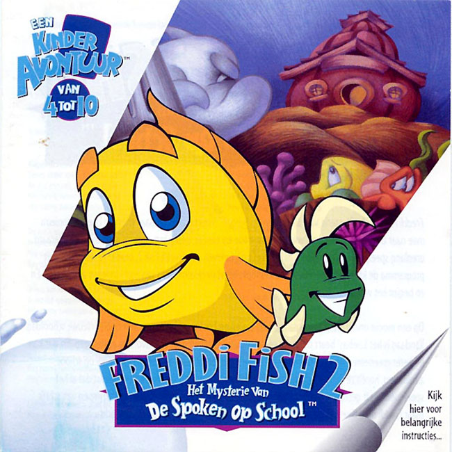 Freddi Fish 2: The Case of the Haunted Schoolhouse - predn CD obal