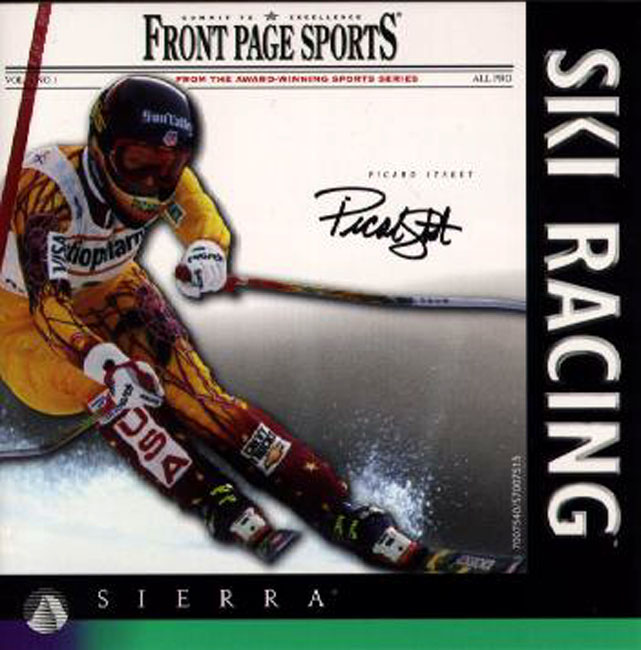 Front Page Sports: Ski Racing - predn CD obal