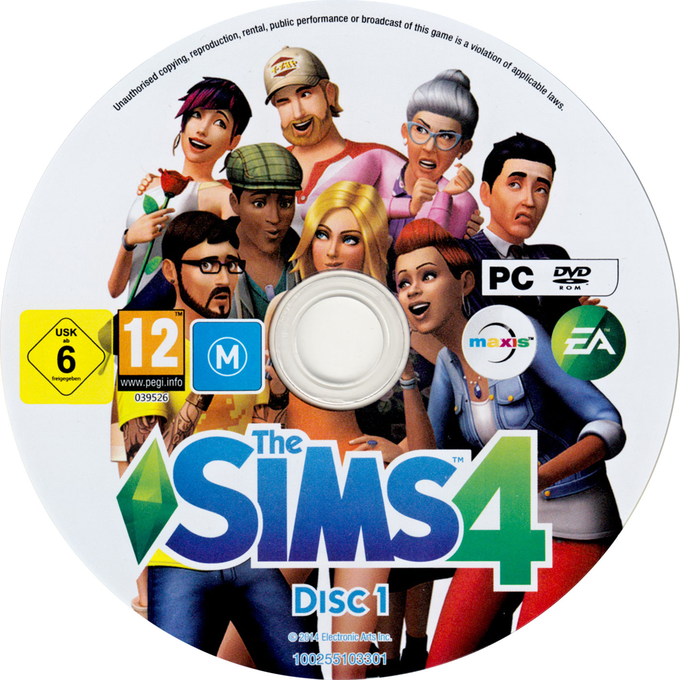 The Sims 4 - CD obal