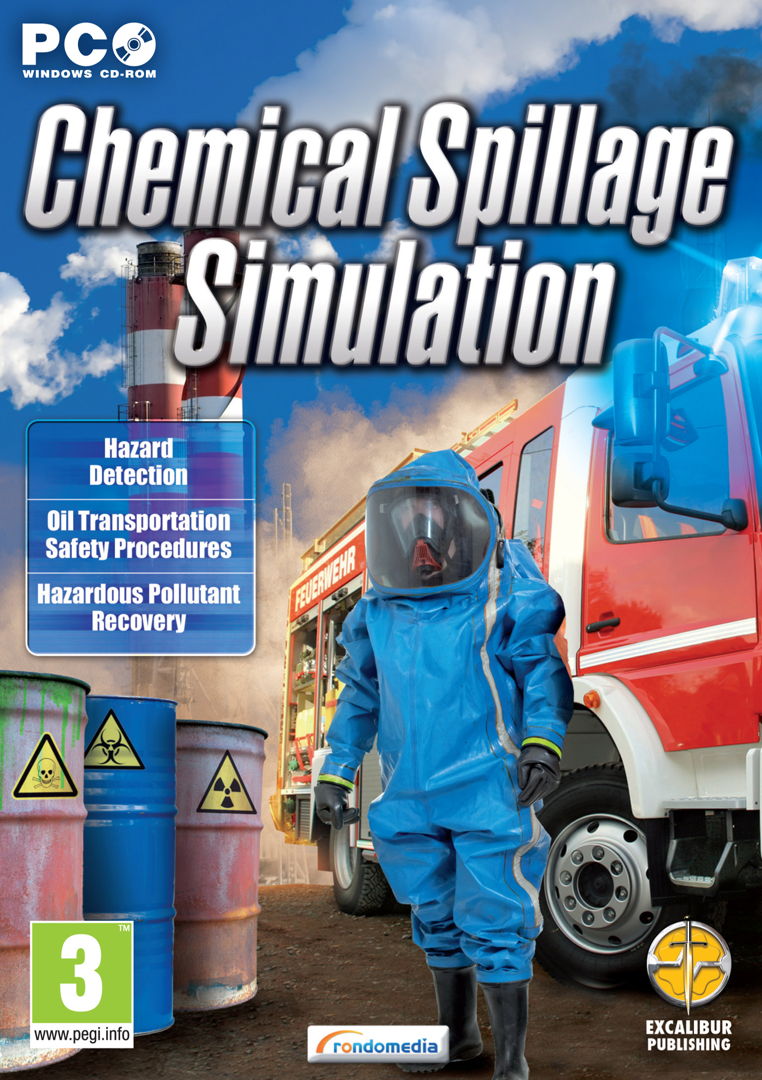 Chemical Spillage Simulation - predn DVD obal