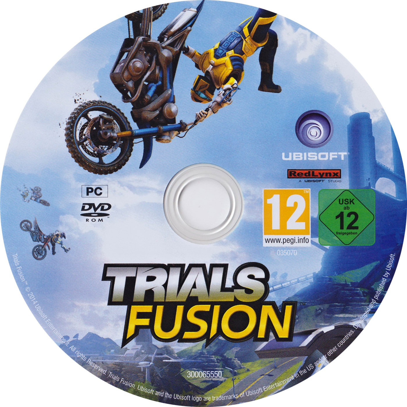 Trials Fusion - CD obal