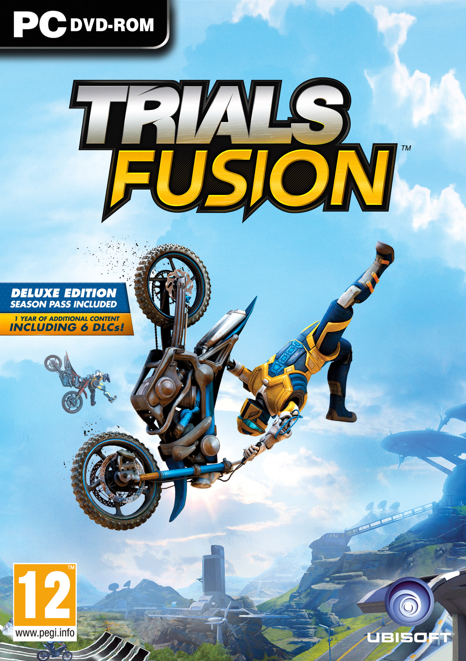 Trials Fusion - predn DVD obal