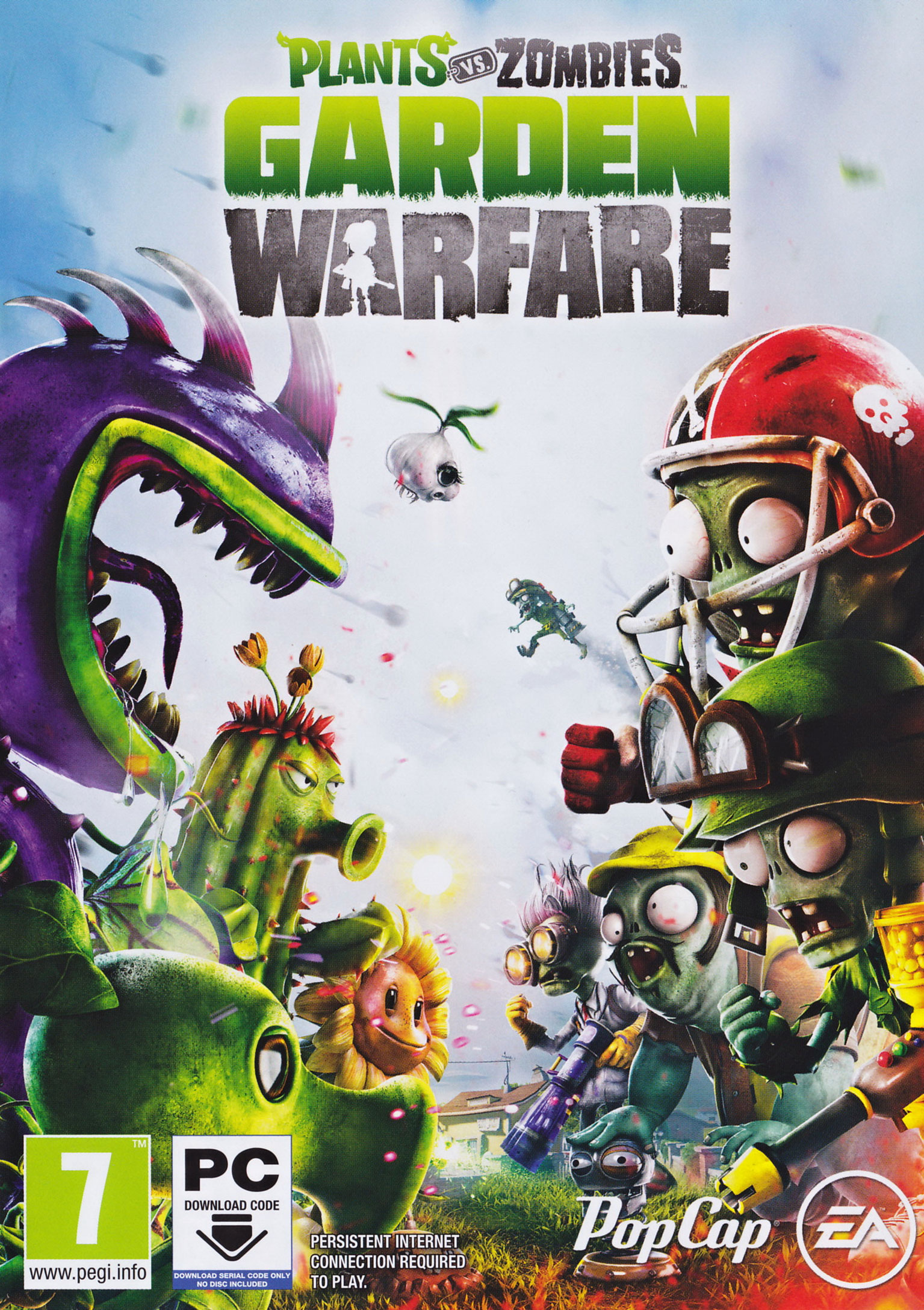 Plants vs. Zombies: Garden Warfare - predn DVD obal