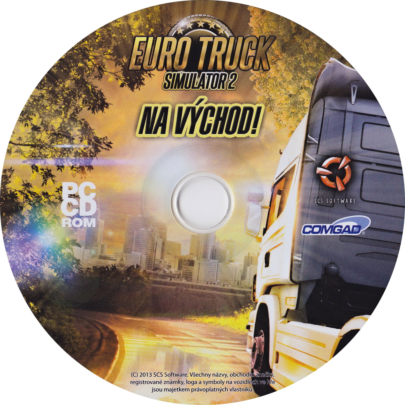 Euro Truck Simulator 2: Going East! - CD obal