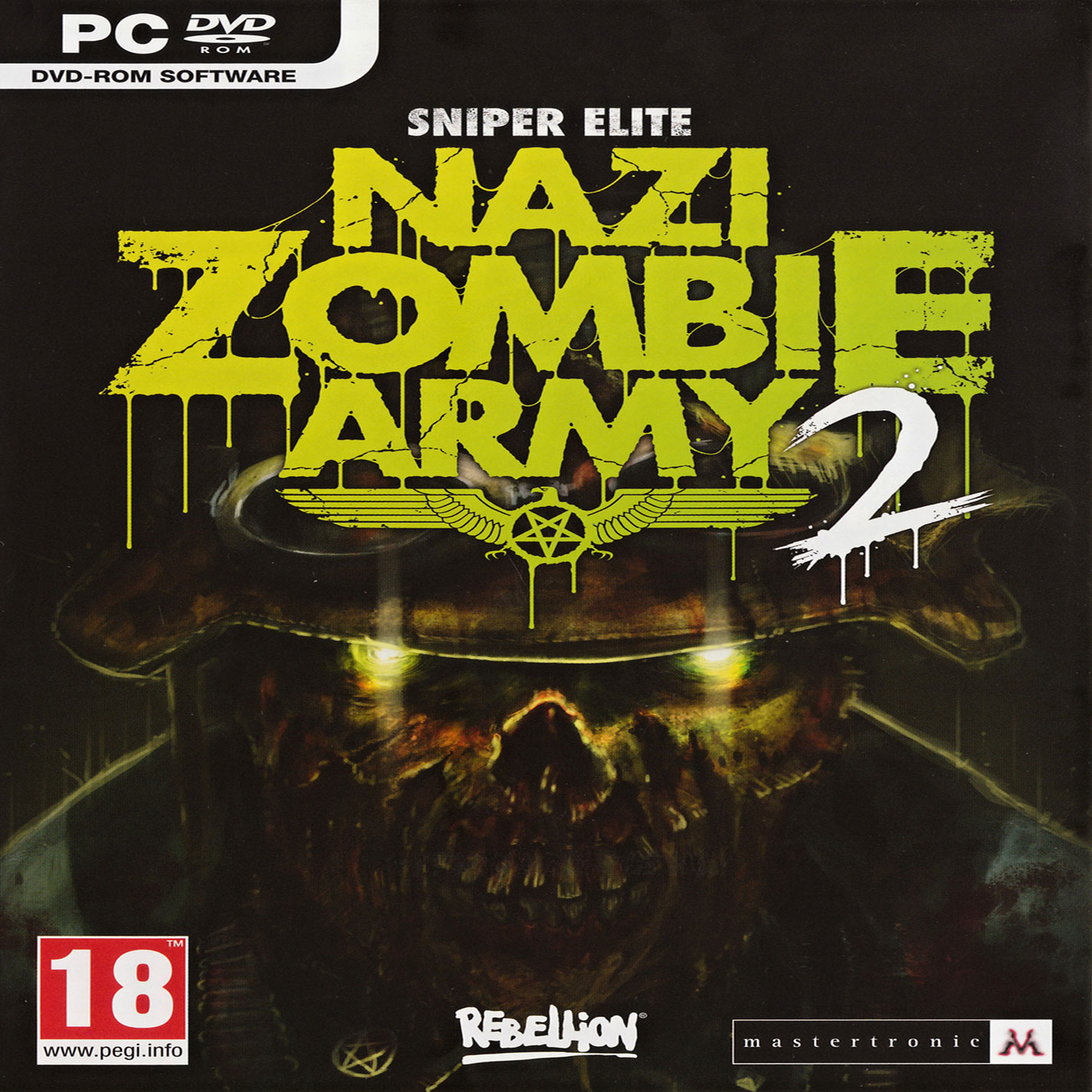 Sniper Elite: Nazi Zombie Army 2 - predn CD obal