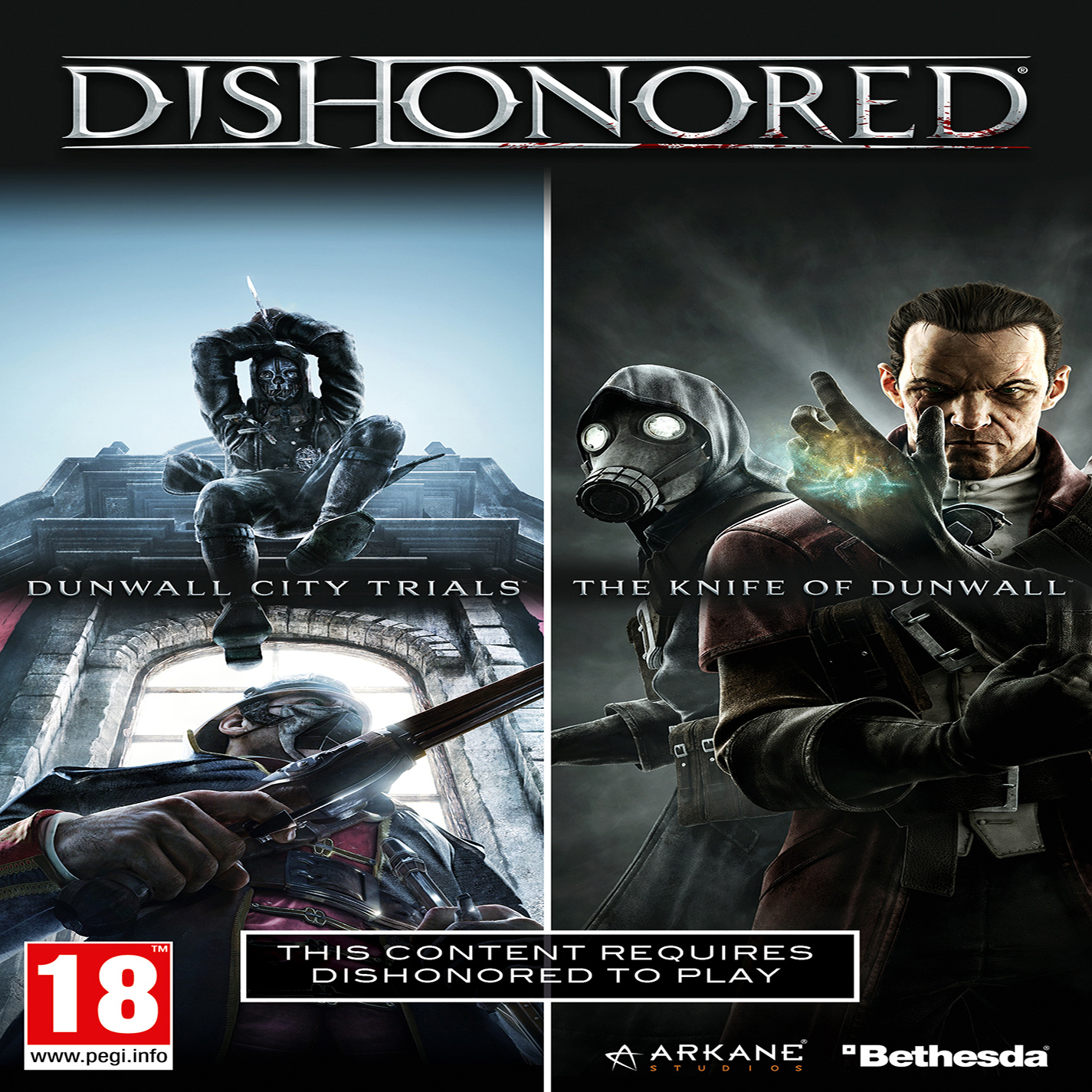 Dishonored: Dunwall City Trials & The Knife of Dunwall - predn CD obal