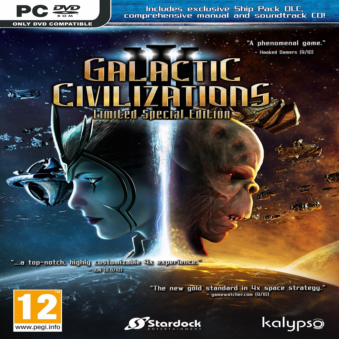 Galactic Civilizations III - predn CD obal