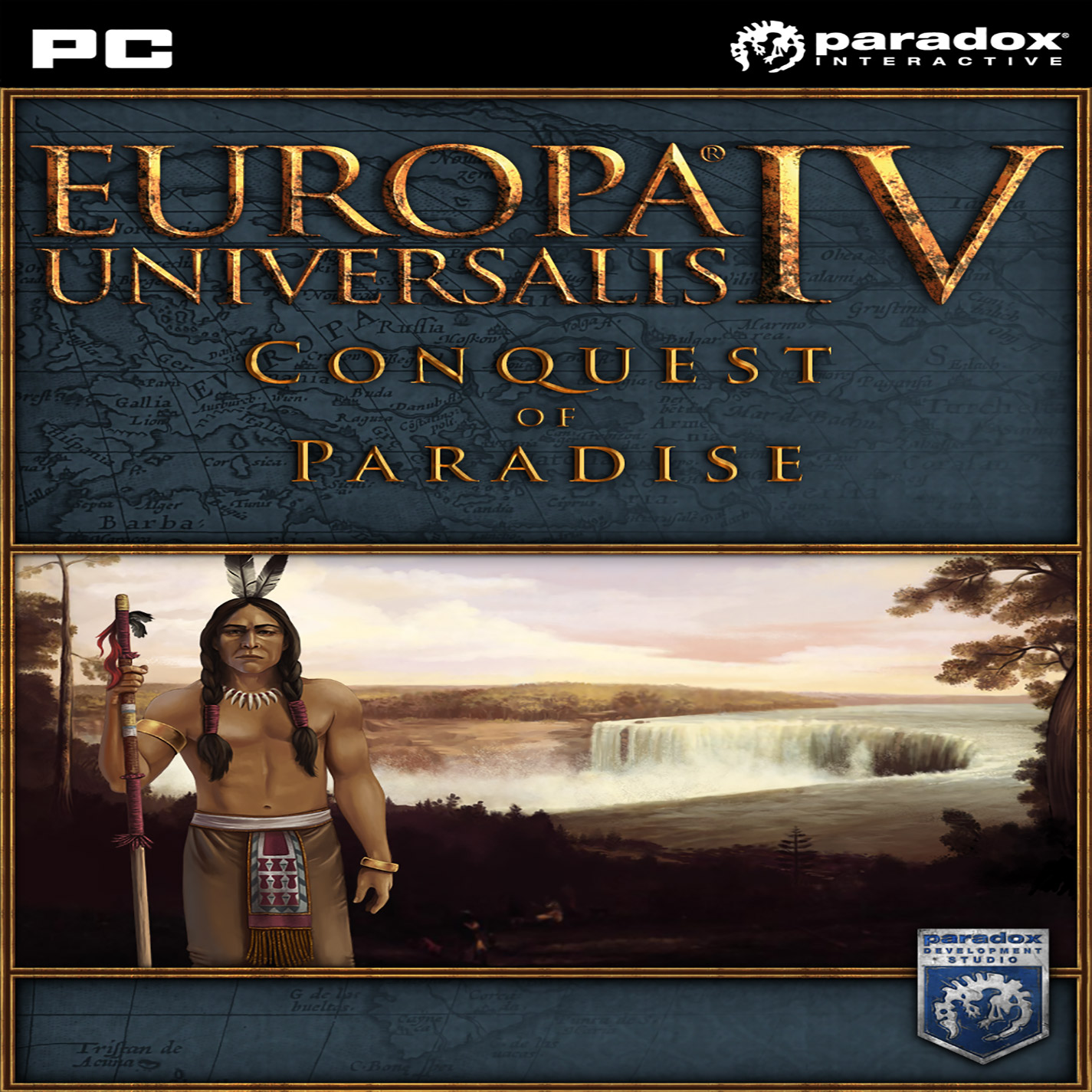 Europa Universalis IV: Conquest of Paradise - predn CD obal
