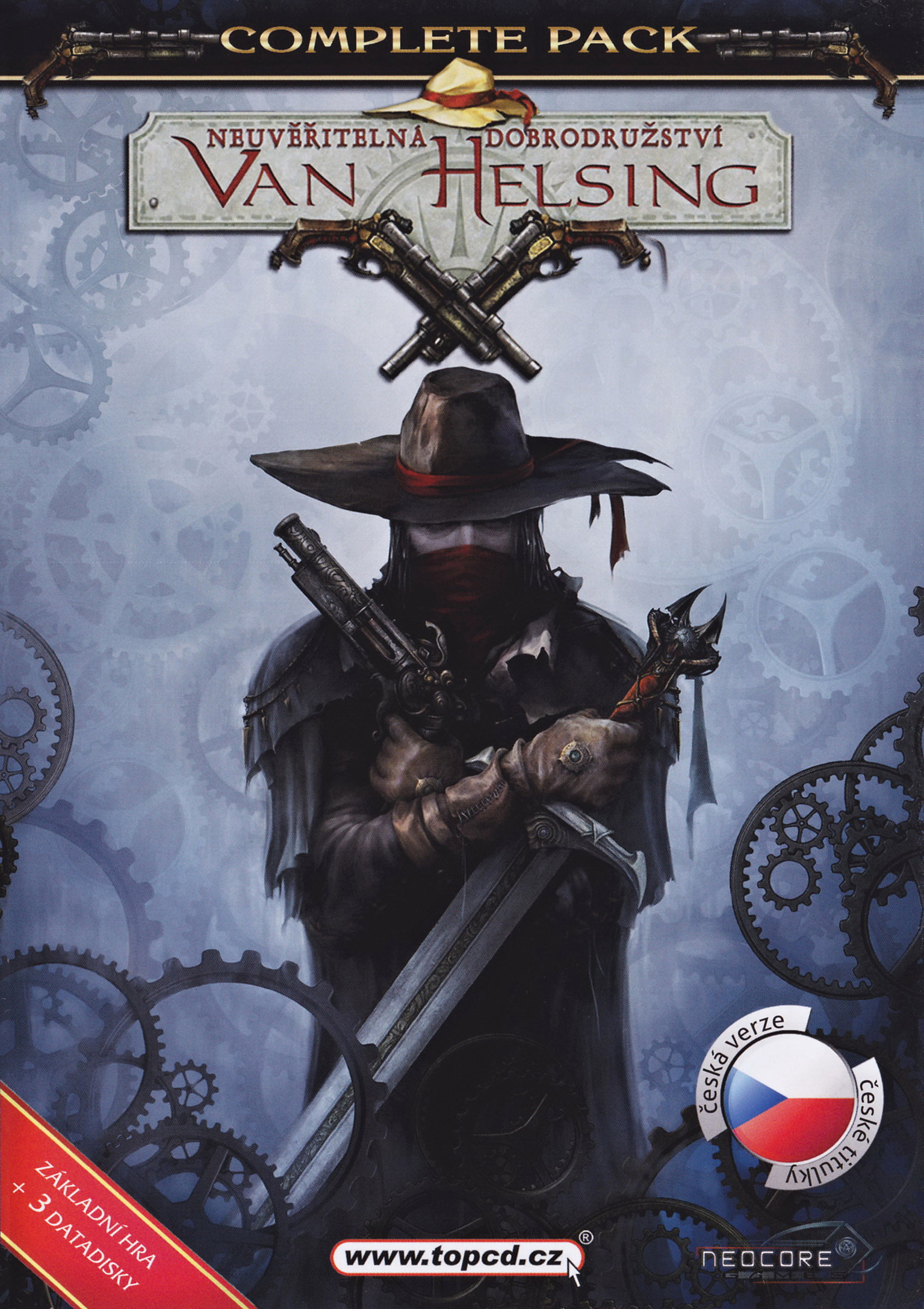 The Incredible Adventures of Van Helsing - Complete Pack - predn DVD obal
