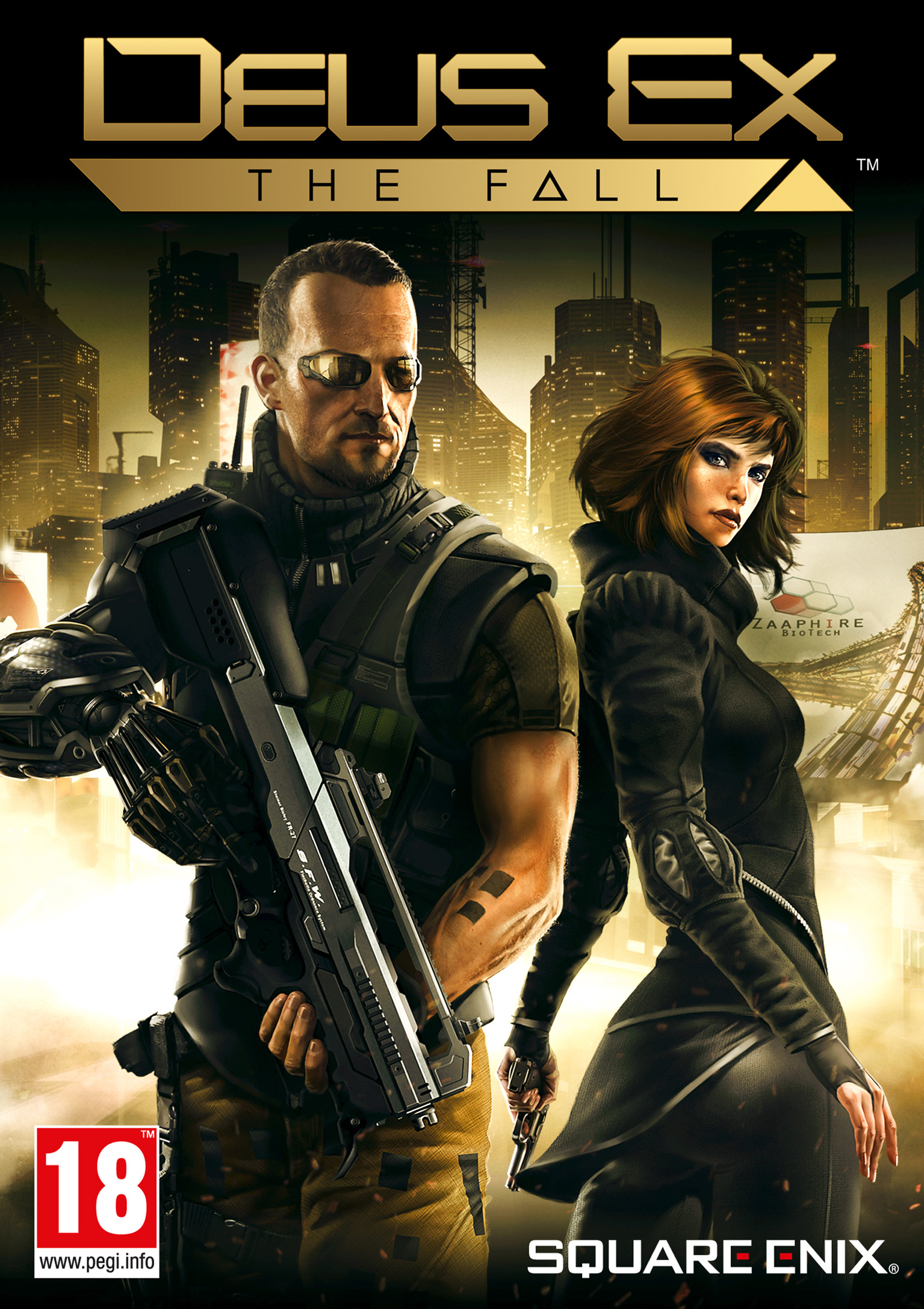 Deus Ex: The Fall - predn DVD obal