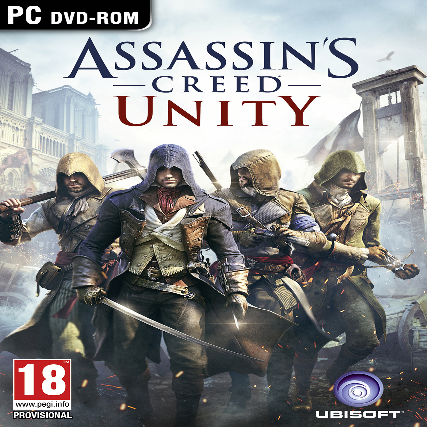 Assassin's Creed: Unity - predn CD obal
