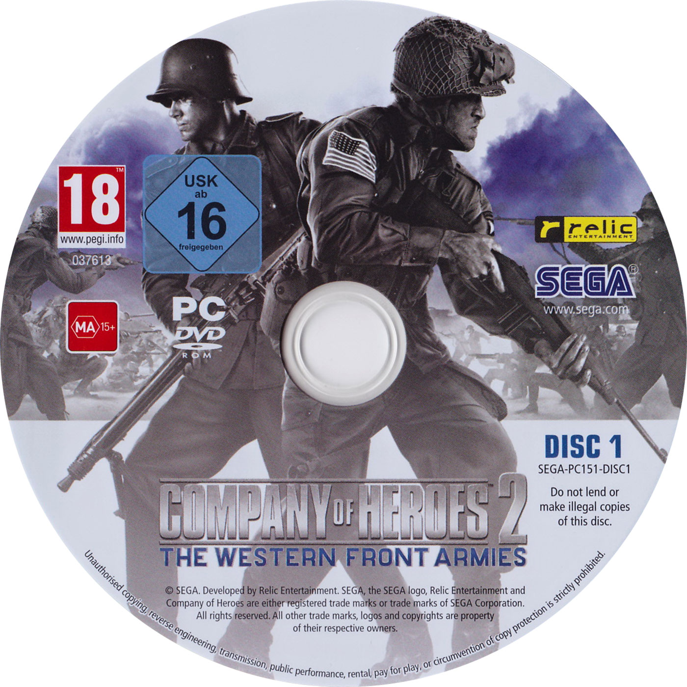 Company of Heroes 2: The Western Front Armies - CD obal