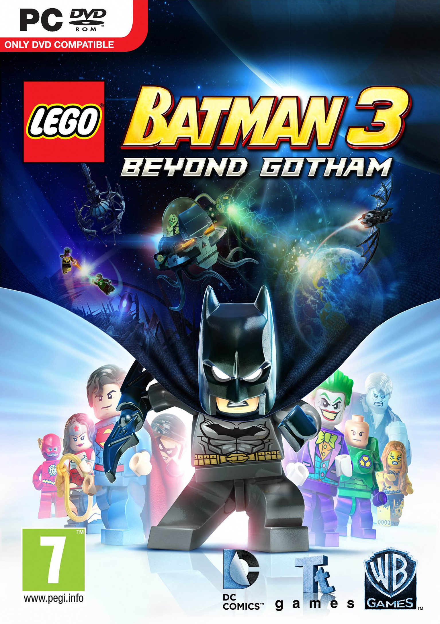 LEGO Batman 3: Beyond Gotham - predn DVD obal
