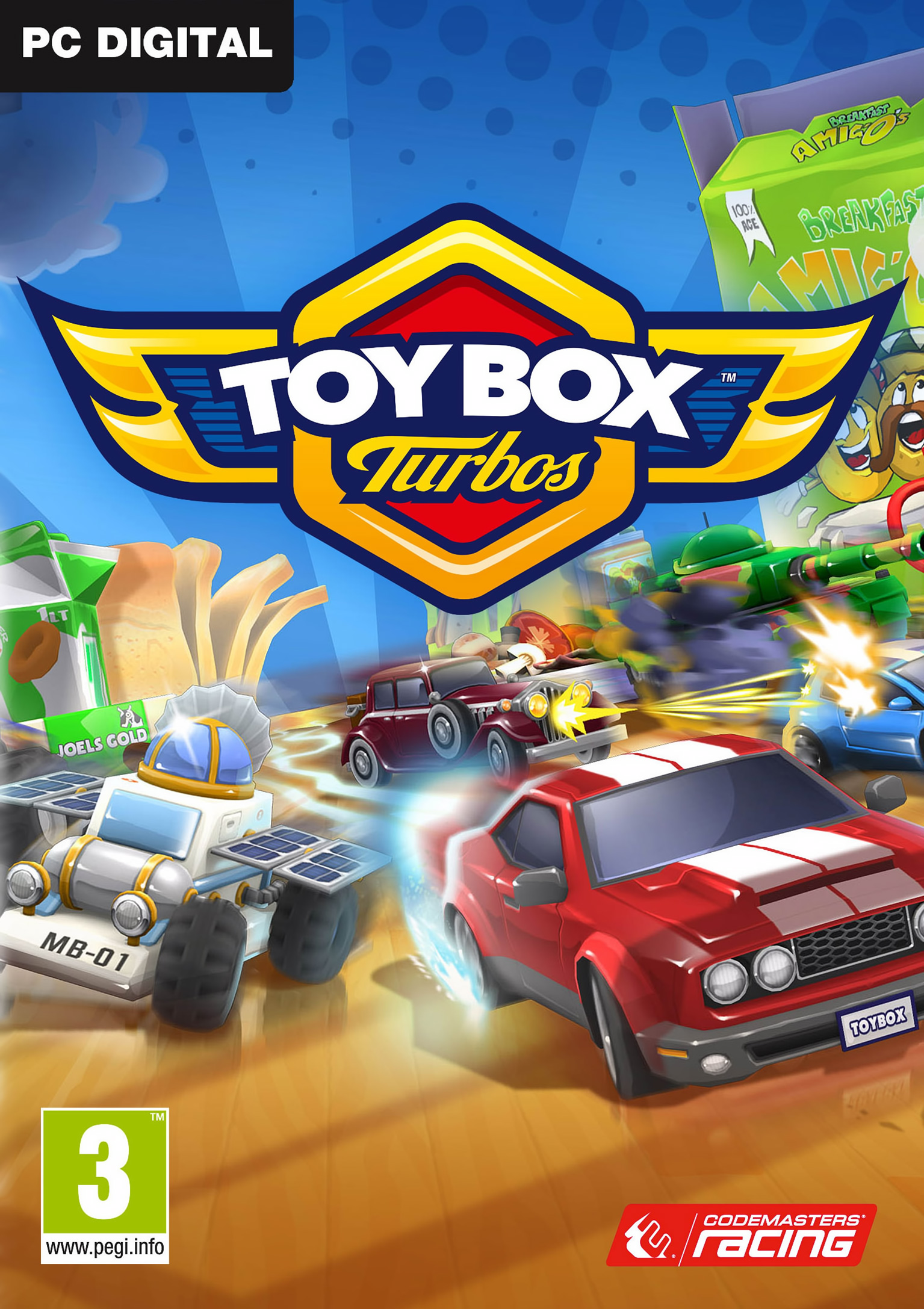 Toybox Turbos - predn DVD obal
