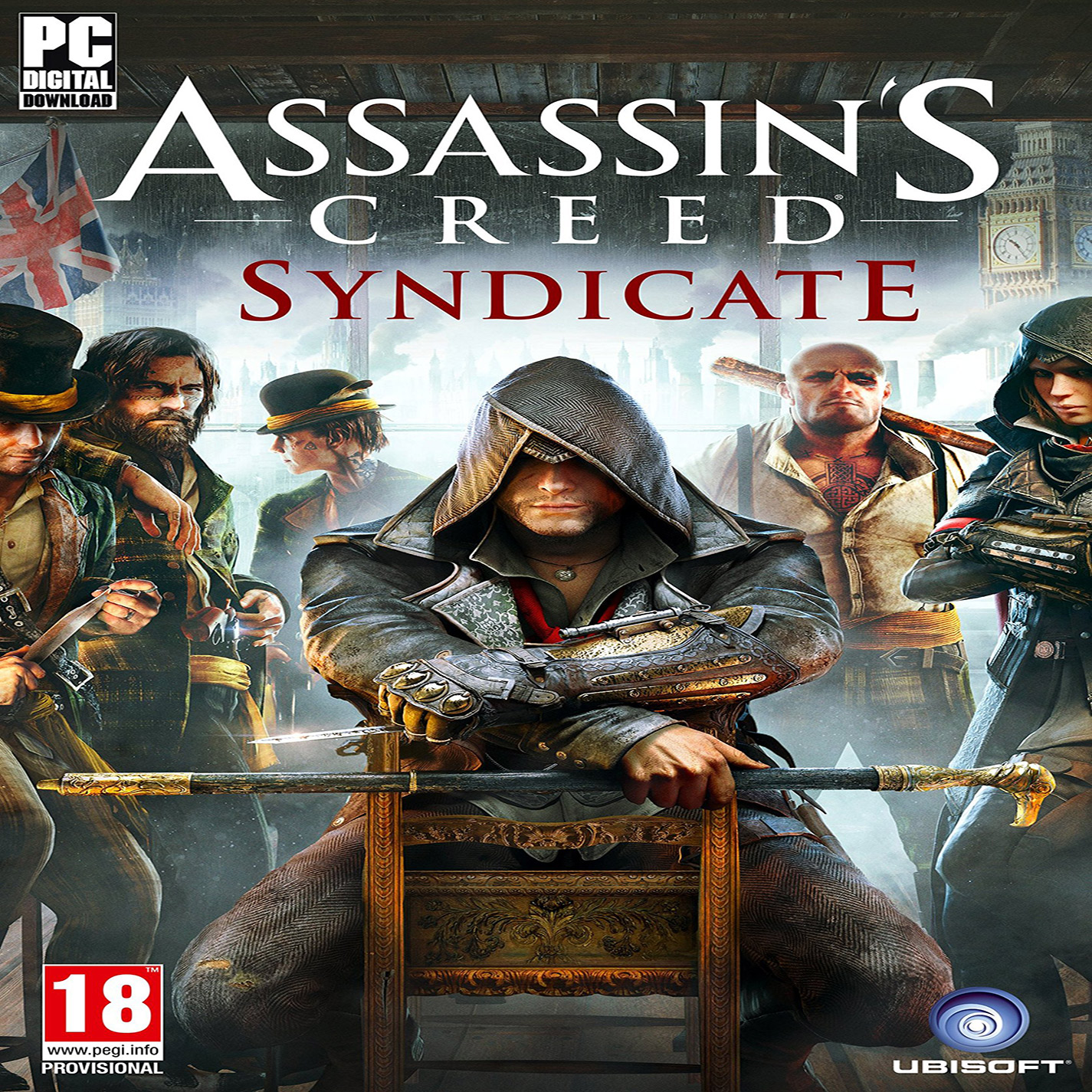 Assassin's Creed: Syndicate - predn CD obal
