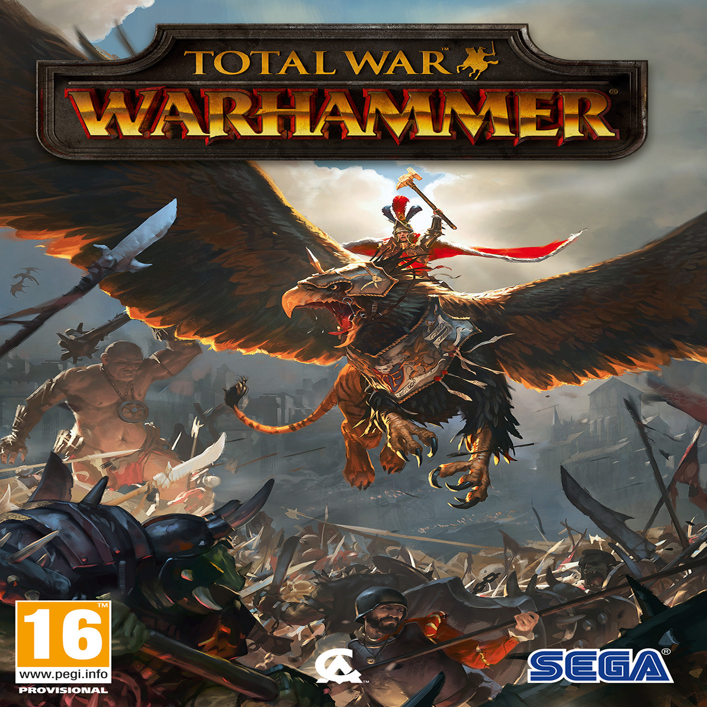 Total War: Warhammer - predný CD obal