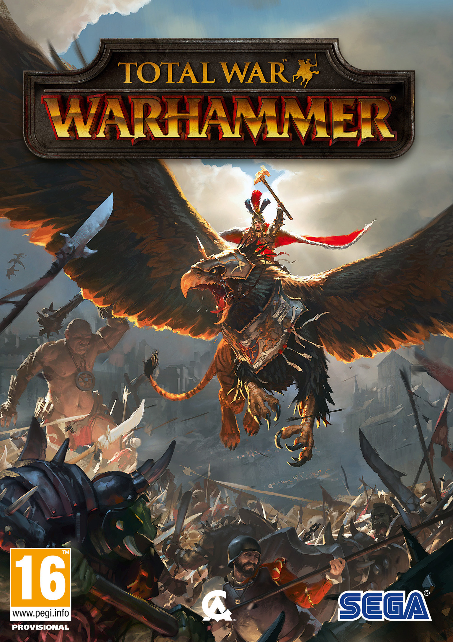 Total War: Warhammer - predný DVD obal