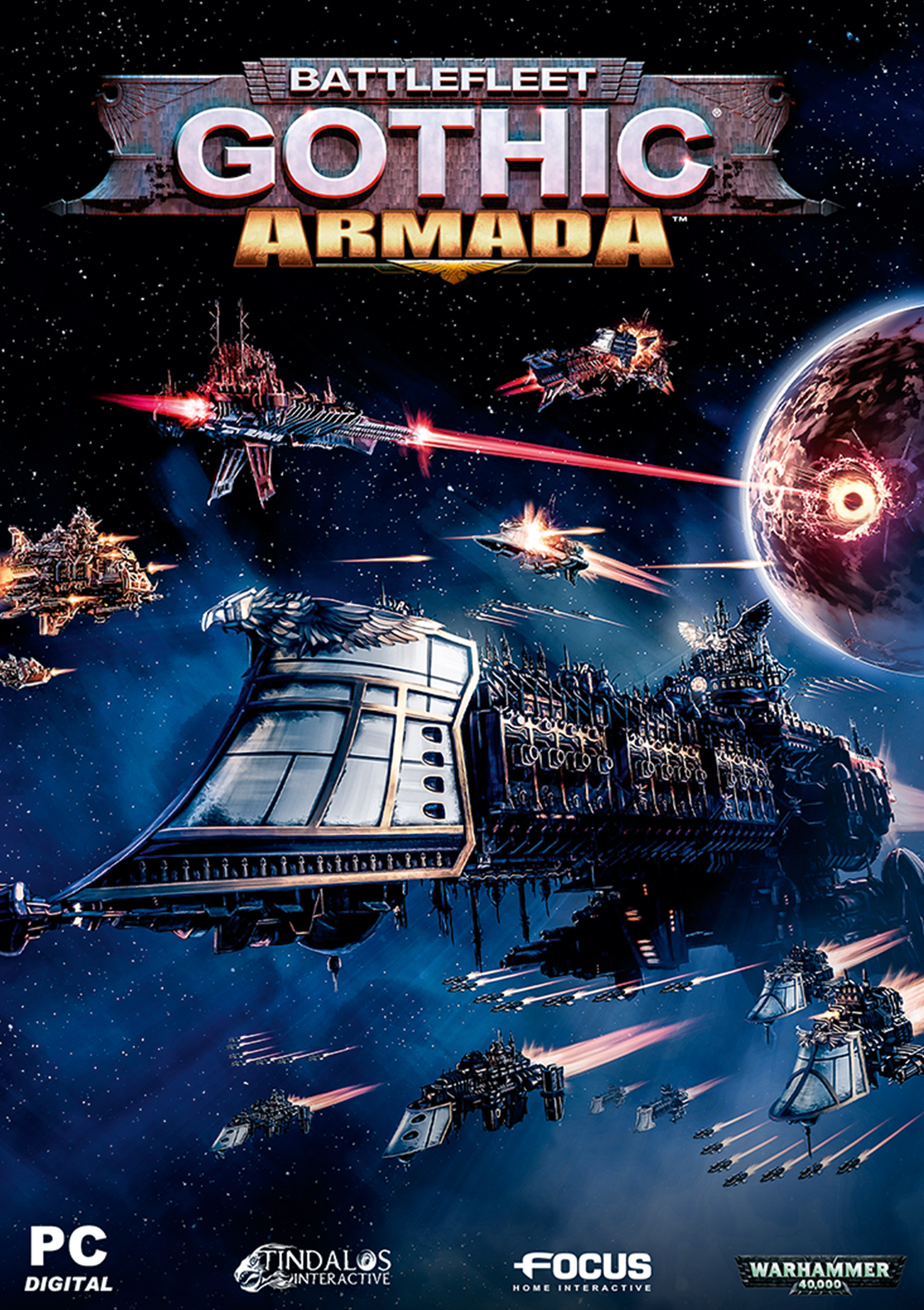 Battlefleet Gothic: Armada - predný DVD obal