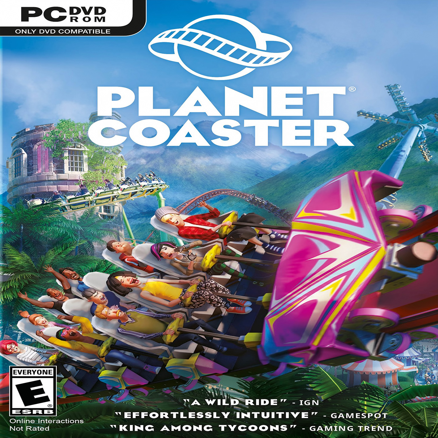 Planet Coaster - predn CD obal