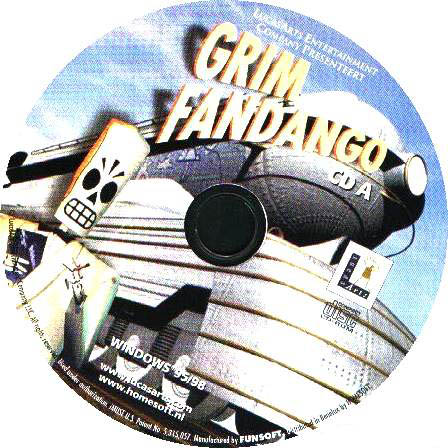 Grim Fandango - CD obal