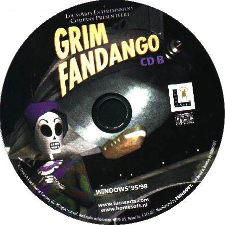 Grim Fandango - CD obal 2
