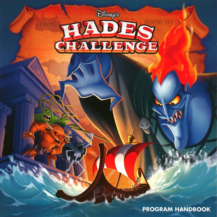 Disney's Hades Challenge - predn CD obal