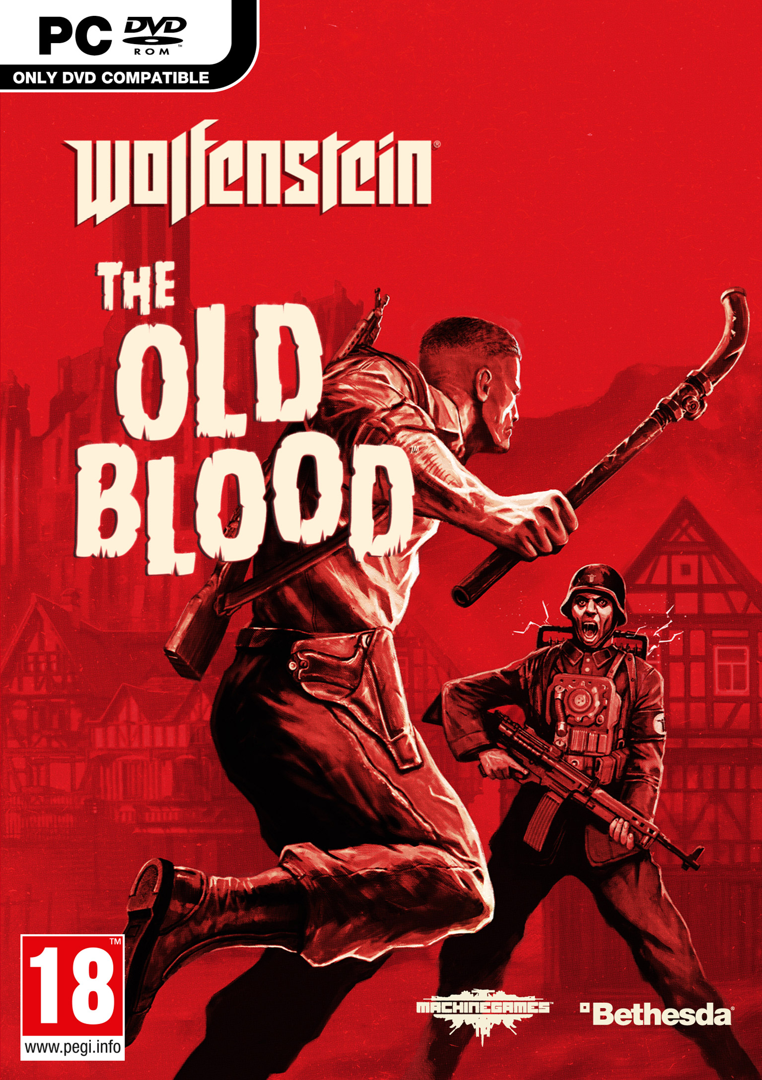 Wolfenstein: The Old Blood - predn DVD obal