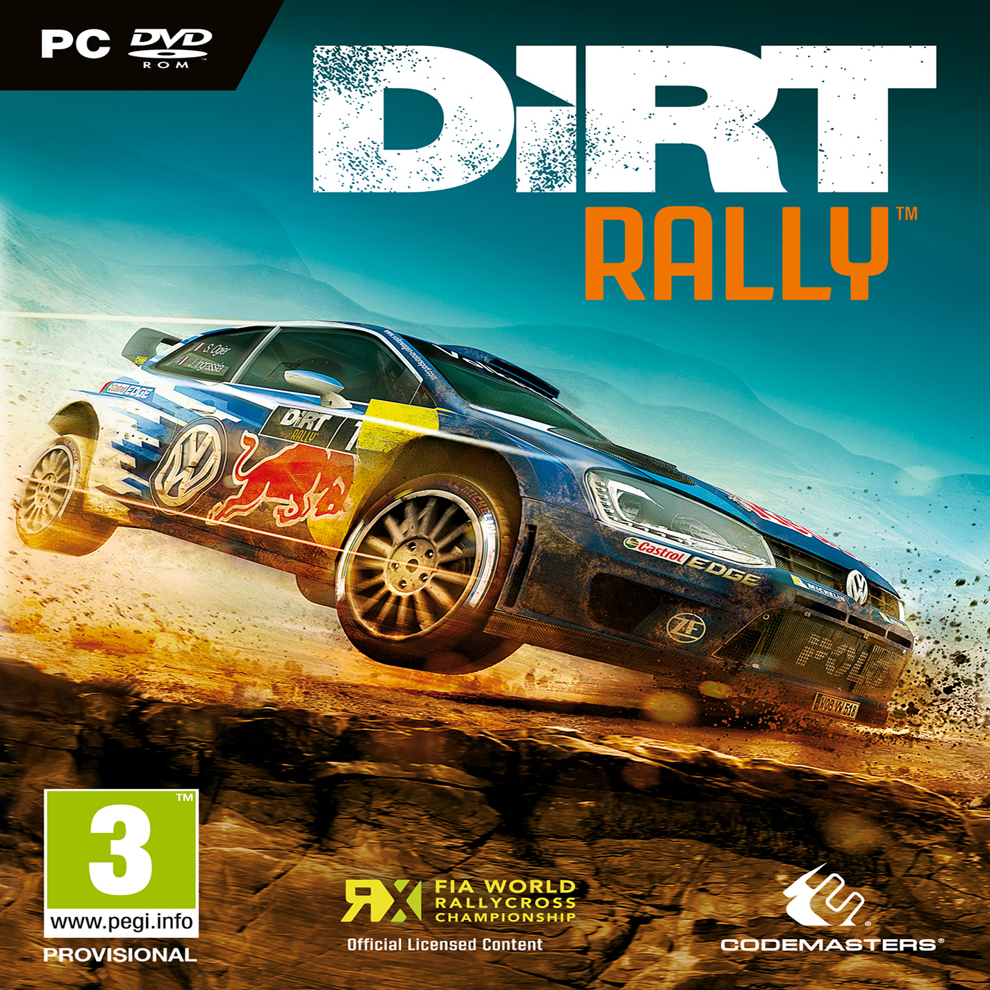 DiRT Rally - predn CD obal