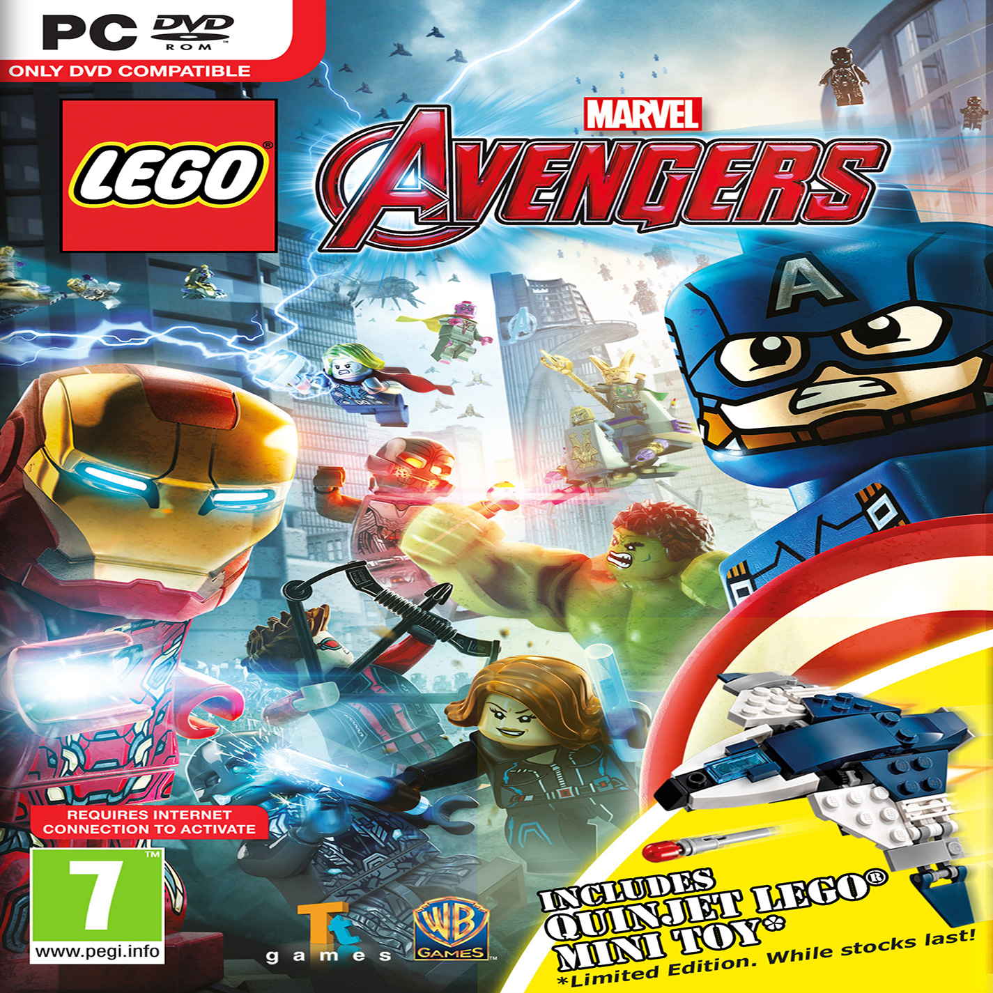 LEGO Marvel Avengers - predn CD obal