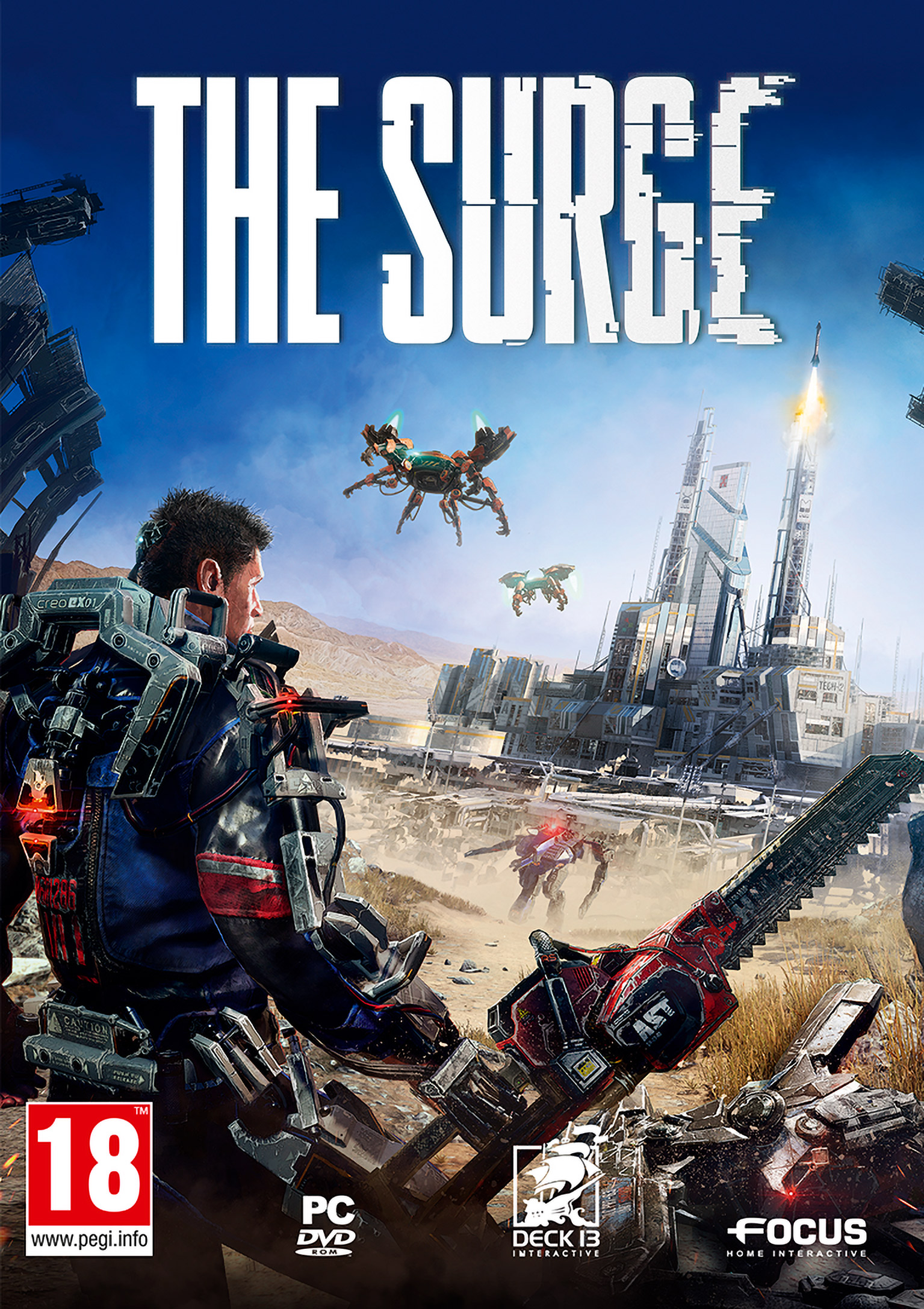 The Surge - predn DVD obal