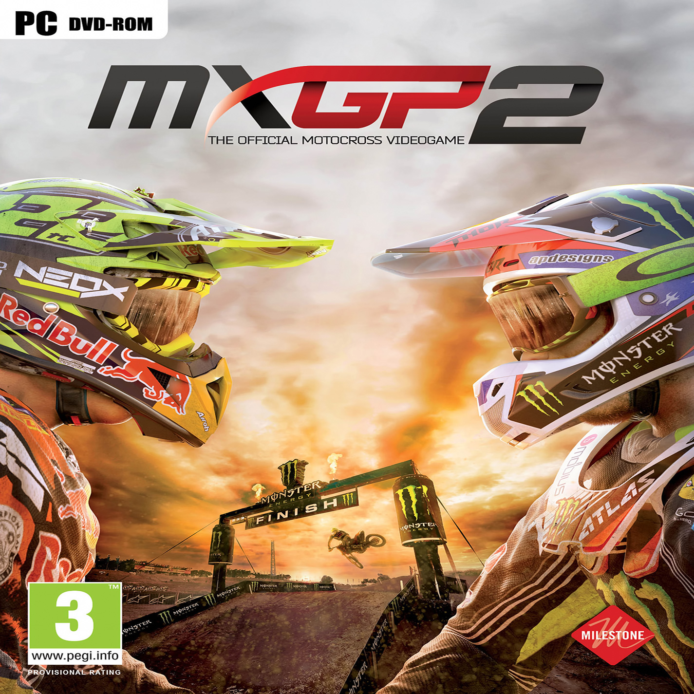 MXGP 2 - The Official Motocross Videogame - predn CD obal