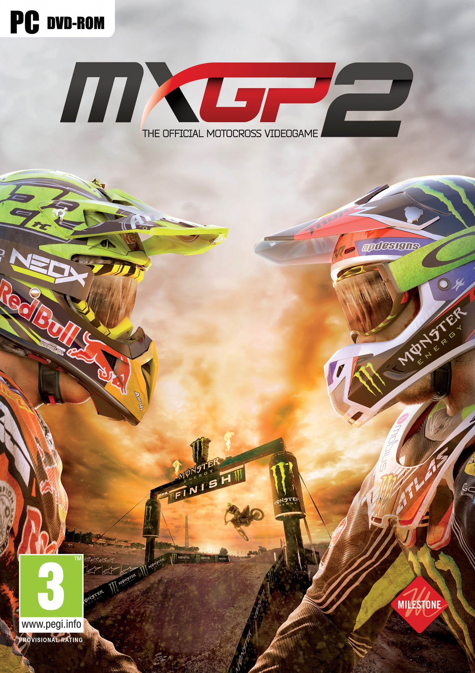 MXGP 2 - The Official Motocross Videogame - predn DVD obal