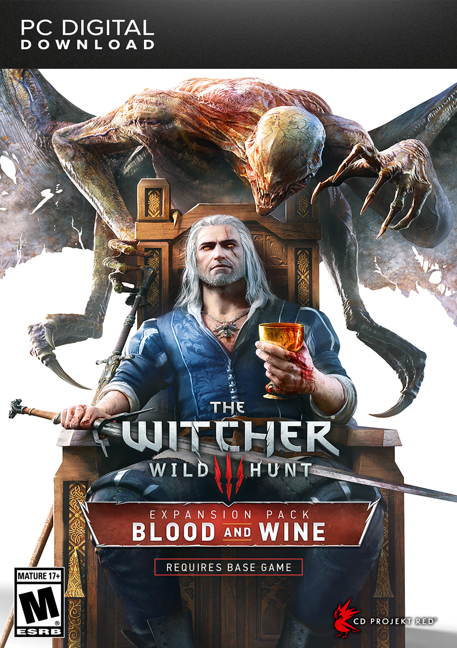 The Witcher 3: Wild Hunt - Blood and Wine - predn DVD obal