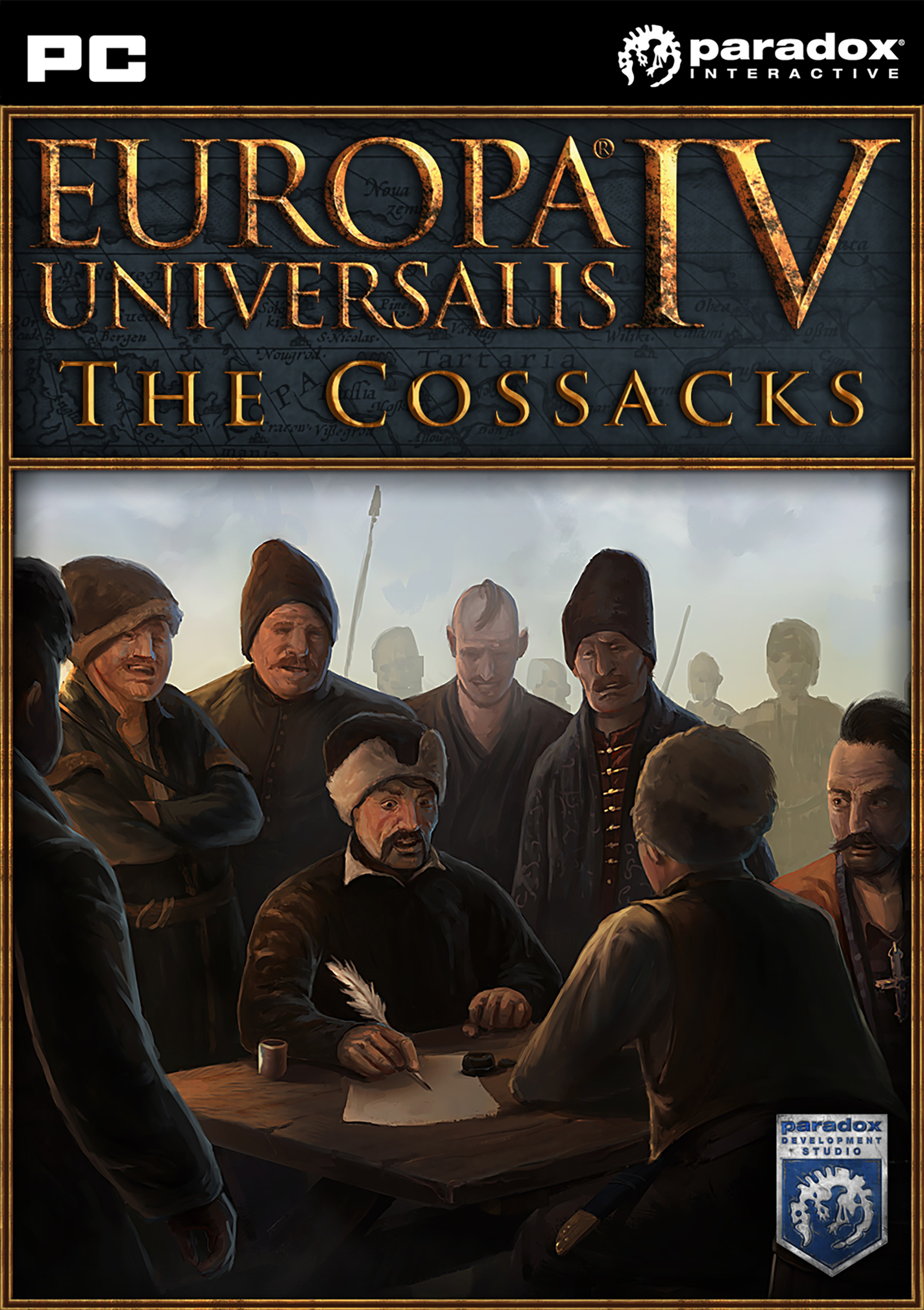 Europa Universalis IV: The Cossacks - predn DVD obal
