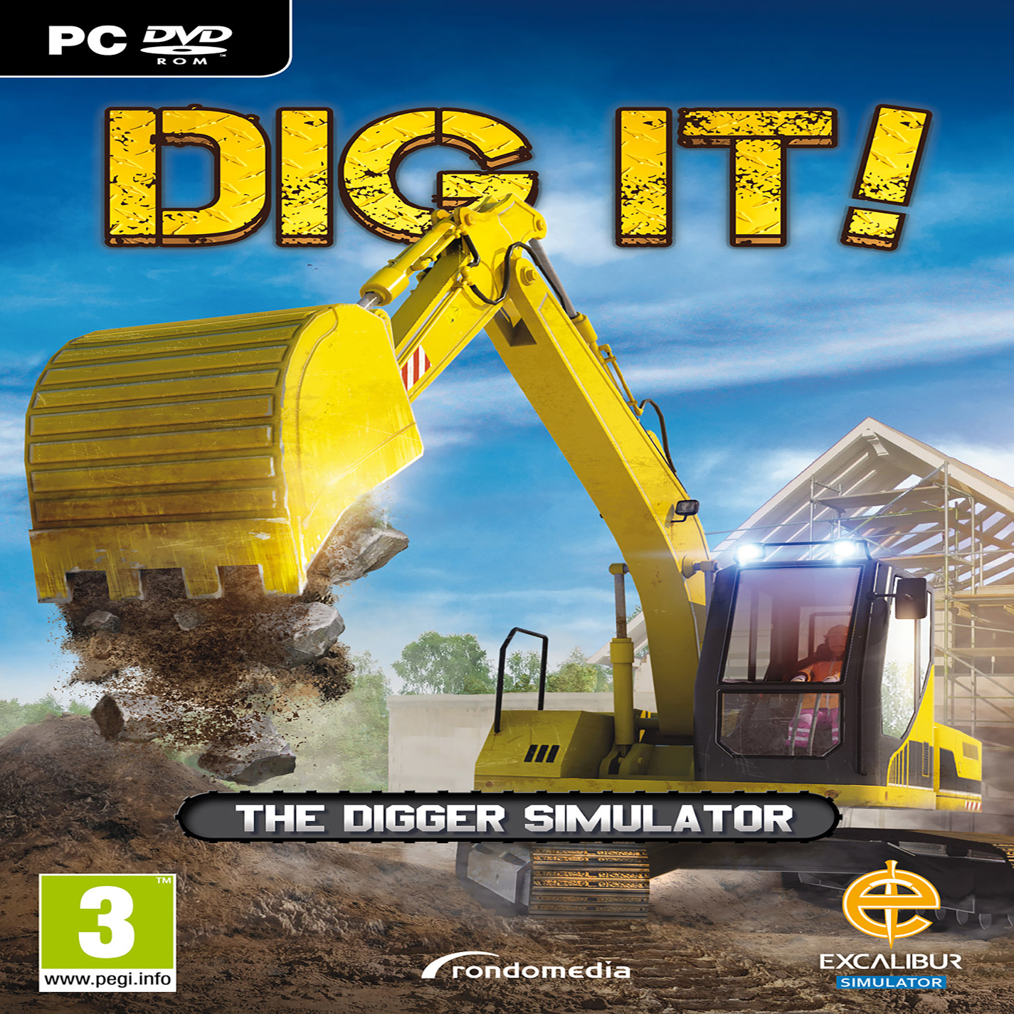 DIG IT! - A Digger Simulator - predn CD obal