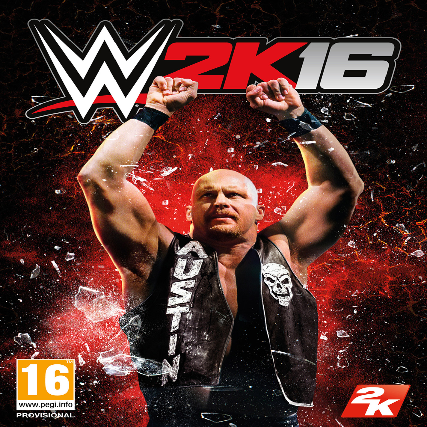 WWE 2K16 - predn CD obal