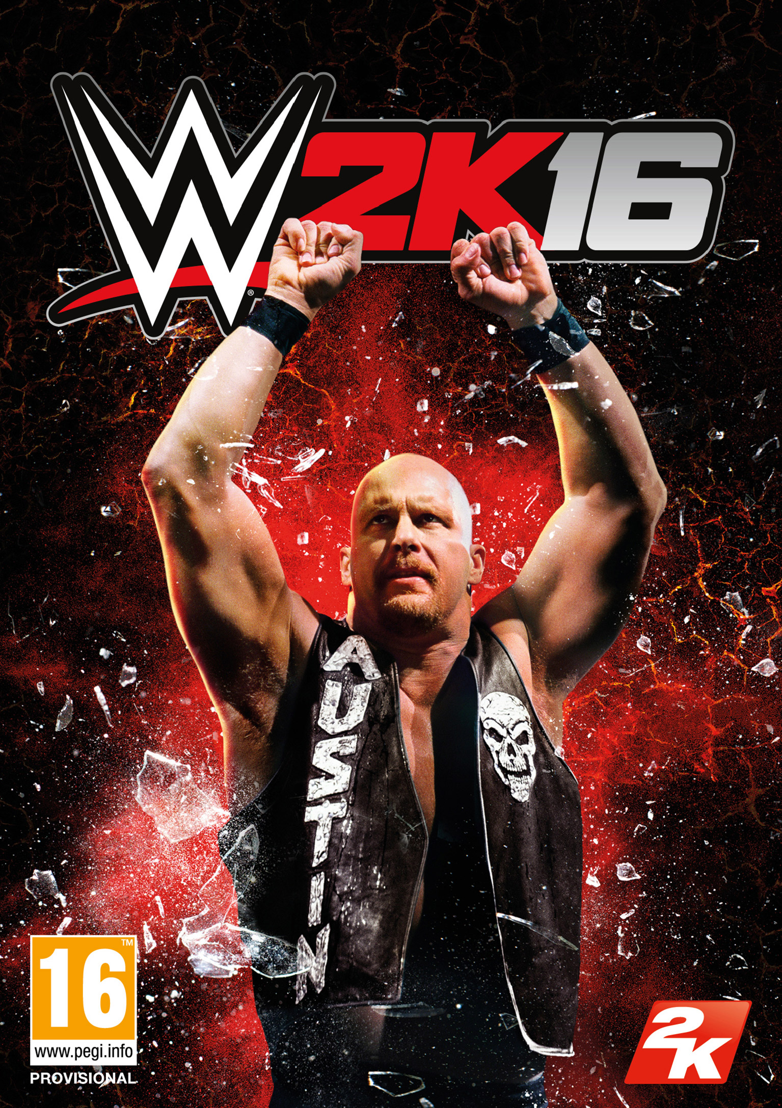 WWE 2K16 - predn DVD obal